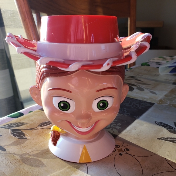 Toy Story Jessie Cowgirl Flip Lid Mug Disney On Ic